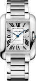 Cartier Tank Anglaise 29.8 Stainless Steel / Silver / Bracelet