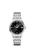 Omega De Ville Prestige Co-Axial 32.7 Stainless Steel / Black / Bracelet