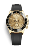 Rolex Cosmograph Daytona Yellow Gold / Cerachrom / Champagne-Diamond / Oysterflex
