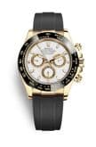 Rolex Cosmograph Daytona Yellow Gold / Cerachrom / White / Oysterflex