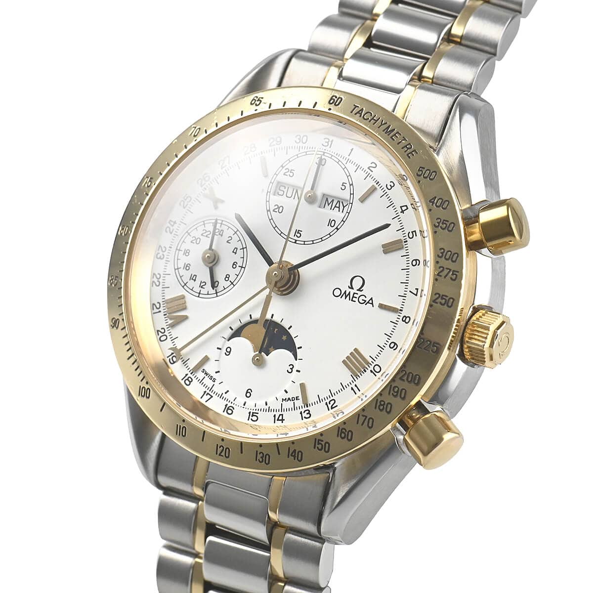 OMEGA Speedmaster Triple Calendar Moon Phase 175.0034 SW15627