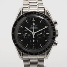 Omega Speedmaster Professional ST145.022 SS SS Stem-winder black dial