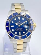 Rolex Submariner Date 116613LB 40mm Bluesy Blue Dial Ceramic Bezel Papers