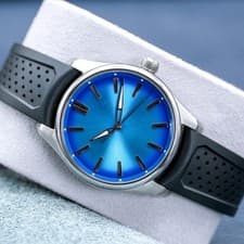 H. Moser & Cie Pioneer 3200-1217 Artic Blue Dial 40mm 2023 Box & Papers