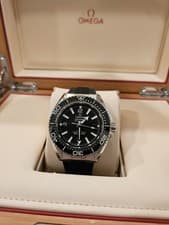 OMEGA Seamaster Planet Ocean Black Bezel on Rubber 232.32.46.21.01.003