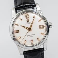 RARE **No Tariffs** Vintage 1959 OMEGA Seamaster Calendar Cal.503 Auto 34mm Men