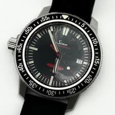 Sinn 403 EZM-2 4031.4280 Black QZ Men's Watch Authentic From Japan