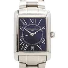 Frederique Constant Classic Carree FC-245X4C2-4-6 Navy Dial Men's Wristwatch