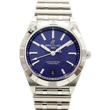 Breitling Chronomat A10380 Navy Dial Watch (Men's & Women's) GZl1gykq