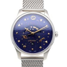 GUCCI G timeless Watches YA126328(126.3) Stainless Steel Star used