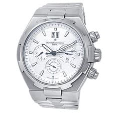 Vacheron Constantin Overseas Stainless Steel Silver Men's Watch 49150/B01A-9095