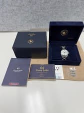 Grand Seiko SBGA015 Spring Drive 9R65 Silver Dial SS Box Papers DATE MEN'S