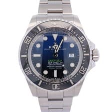 Rolex Sea-Dweller 44mm Blue/Black Dial Watch Ref# 126660