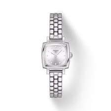 Tissot Lovely Square Diamond Accented Dial Women's Watch T0581091103601