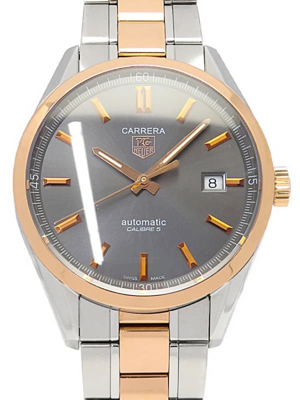TAG Heuer Carrera Automatic Watch WV215F.BD0735 38mm Gray Dial