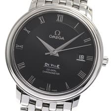 OMEGA De Ville Prestige Co-axial Date black Dial Automatic Men's Watch_889092