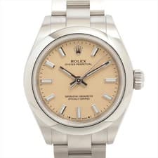 Rolex Oyster Perpetual 28 276200 SS SS AT Beige dial