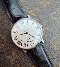 Cartier Rotonde 40mm Power Reserve Calendar Calibre 9753 Warranty Original Swiss