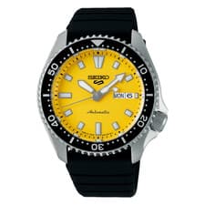 SEIKO 5 Sports SBSA307 SKX series Mechanical Automatic Watch Yellow Dial 42.5mm