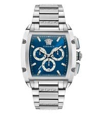 Versace Dominus Chronograph Quartz Blue Dial Men Watch VE6H00423