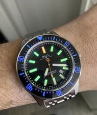 Ball Engineer Master II Skindiver II DM3108A-S1CJ-BK 43mm B&P watch