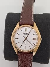 Vintage Seiko King Seiko 56KS Hi-Beat 5625-7113 Automatic Mens Watch White Japan