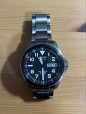 CITIZEN Promaster PMD56-2952 Eco-Drive Titanium Land Series Watch Black Dial