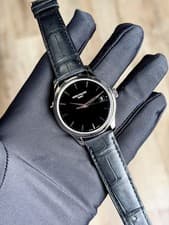 Patek Philippe Calatrava 39 Lacquered Black Index Preowned Watch Only 5227G