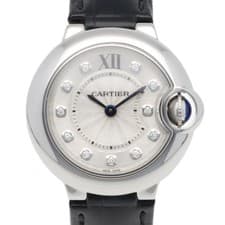 Cartier Ballon Bleu Wristwatch, Stainless Steel 3009 Quartz Ladies' Watch, Used,