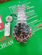 Ball Roadmaster M Model A 41mm DA9100C-S1-BKR Mechanical Alarm Rainbow Gas Tube