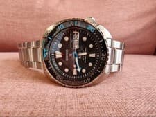 Seiko Prospex Automatic Watch SBDY093 PADI Special Edition Diver 45mm Black Dial