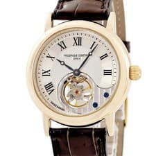 FREDERIQUE CONSTANT Heartbeat FC-910x3H9 Men's Handwind 39mm Silver Watch #HD300