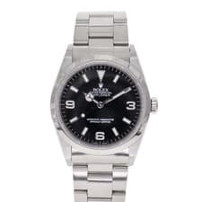 Rolex Explorer 1 114270 36mm SS Black Dial Automatic Box A6 Box Papers #KN216