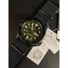 Seiko 5 Sports Automatic SBSA173 Street Style Camouflage Men's Watch Unused