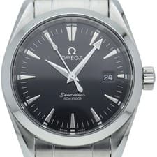 OMEGA Seamaster Aqua Terra Quartz 36.2mm 2518.50 Stainless Steel mensWatch b...