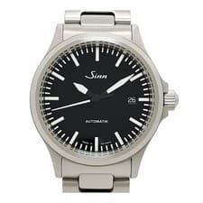 SINN 556.M Black Case Size 38mm Wrist Size 17.5cm Men's Used Watch #41014