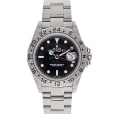 Rolex Explorer II 16570 40mm Stainless Steel Black Dial Automatic GMT Box #KN162