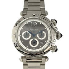 Cartier Pasha de Cartier WSPA0027 41mm SS Grey Dial Automatic Chronograph #KN206
