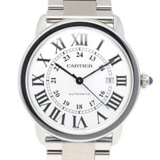 CARTIER Ronde Solo XL Watches W6701011(3802) Stainless Steel used