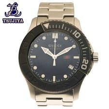 Gucci G-Timeless 126.2 Men's Watch Black Dial Quartz Used