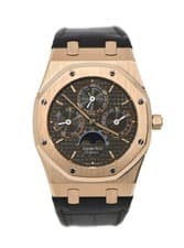 Audemars Piguet Royal Oak Perpetual Calendar 18K Rose Gold Watch 26252OR