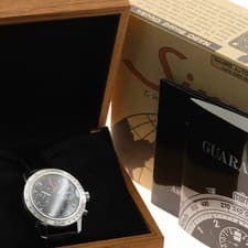 Men's Sinn 303 Chronograph Automatic Black Dial Day-Date 40mm Box Paper