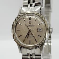 OMEGA Constellation Beige QZ Ladies Giza Bezel Antique Watch Authentic