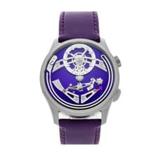 Christopher Ward C1 Bel Canto Titanium Auto Purple 41 Watch C01-41APT1-T00P0-VP