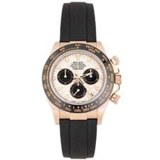 Rolex Cosmograph Daytona Rose Gold Meteorite Oysterflex 40mm 116515LN Full Set