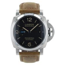 Panerai Luminor Marina Black Dial Stainless Steel 44mm Automatic Men’s PAM01312