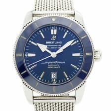 Breitling Superocean AB2020 Navy Dial Men's Watch GZl1gfze