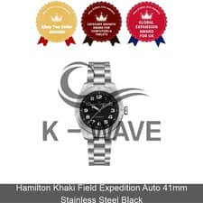Hamilton Khaki Field Expedition Auto 41mm Stainless Steel Black