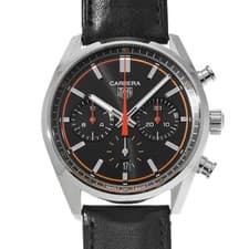 TAG HEUER Carrera Caliber Heuer 02 Chronograph CBN201C.FC6542 Black Men s Watch