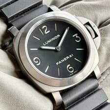 Panerai Luminor Base PAM00176 PAM176 44mm Black Dial Titanium RARE!